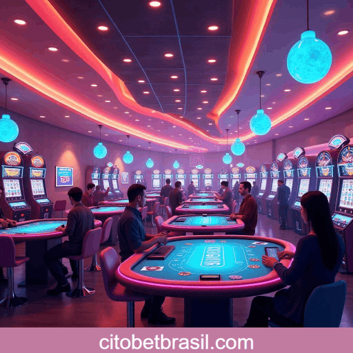 Citobet com 50+ mesas de cassino ao vivo em HD 4K.